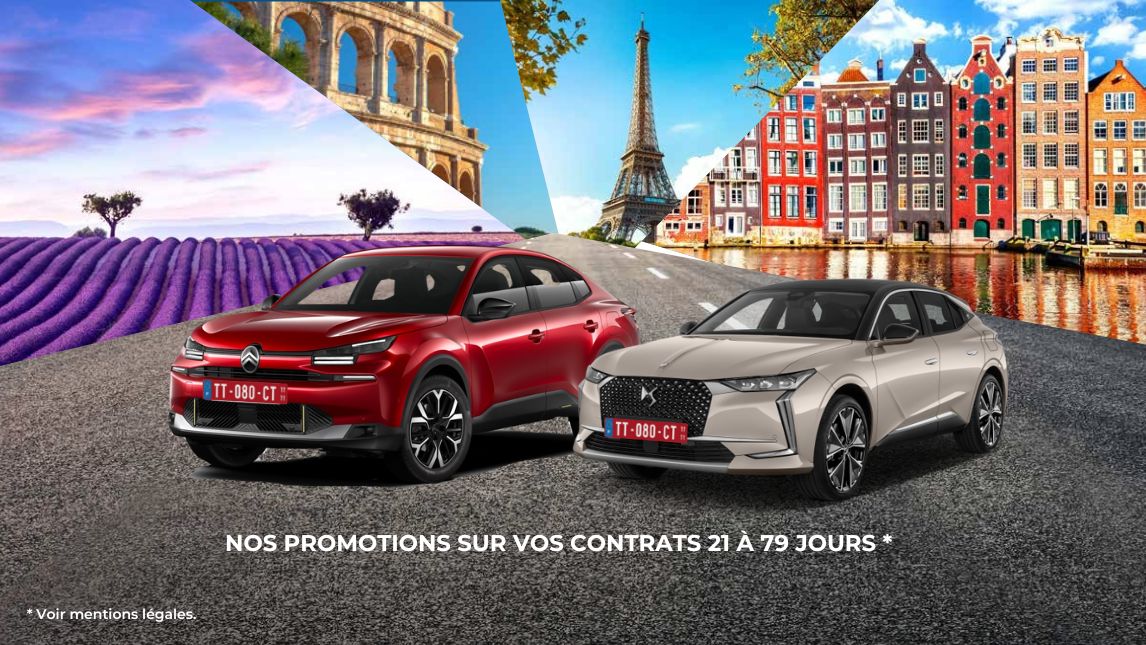 Pour une livraison du 1er juin 2025 au 31 décembre 2025, bénéficiez de 80€ sur vos contrats de 21 à 79 jours