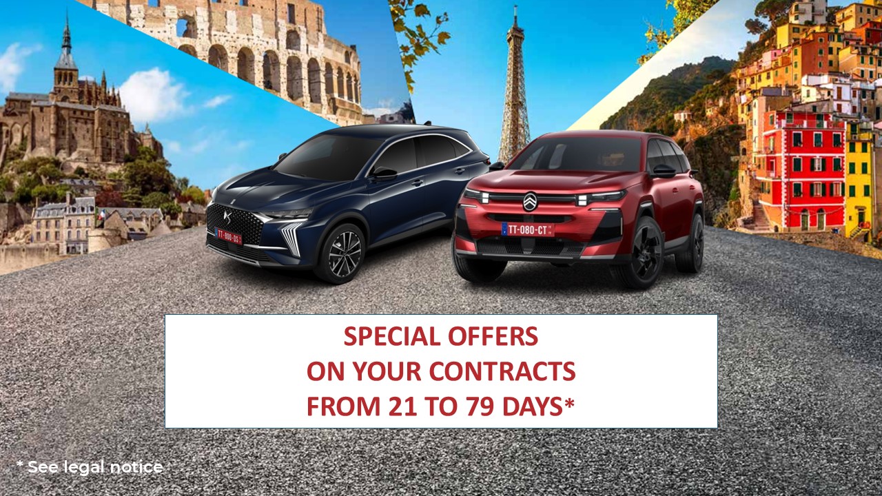 For a delivery from September 8th, 2025 to December 31st, 2025, 400€ off on your contracts until 79 days